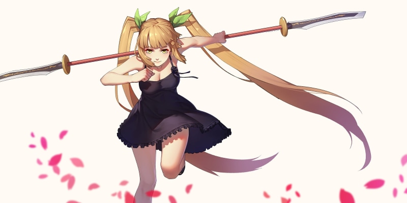 《战国战记》双马尾少女壁纸合集