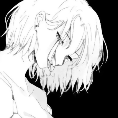 23张高清好看的丧系动漫女生头像 快收藏当头像