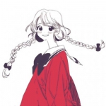 9张简约漫画女生头像 高清手绘款适合当微信头像