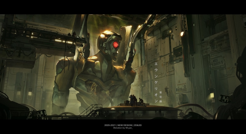 壁纸上新！EVA零号机初号机高清壁纸合集