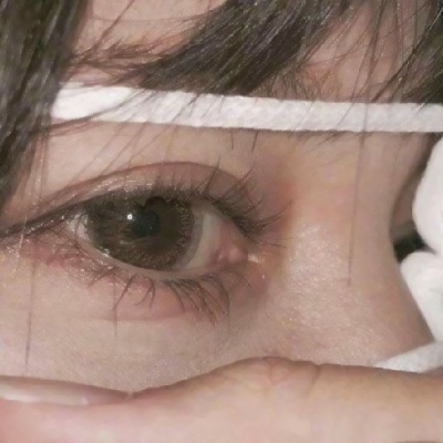 12张高清女生眼部头像 氛围感拉满的女头素材