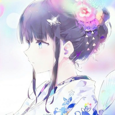 16张高清手绘古风女生头像 氛围感拉满