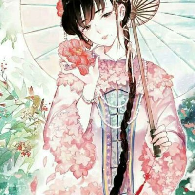 19张高清古风水墨女生QQ头像 氛围感拉满