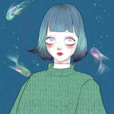 9款不同风格的女生动漫微信头像 每一款都好看