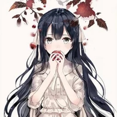 35张高清冷漠感女生漫画头像 可以直接下载的个性头像合集