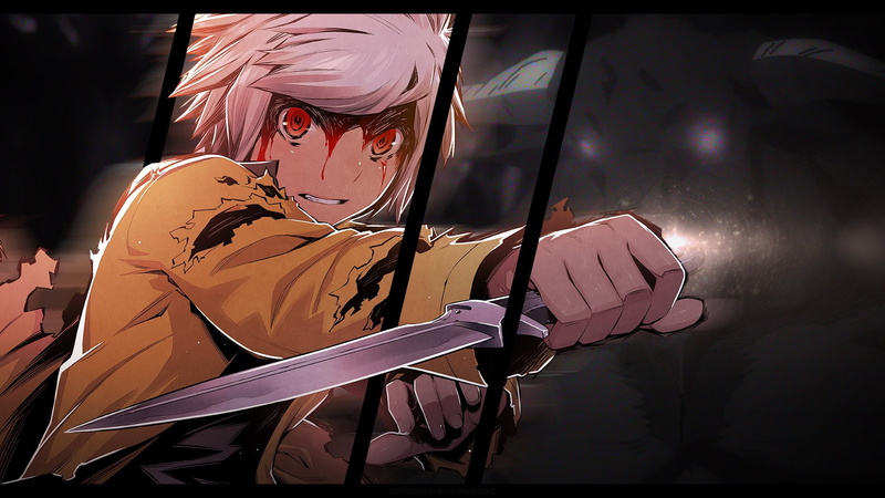 银发少年的血色地下城邂逅