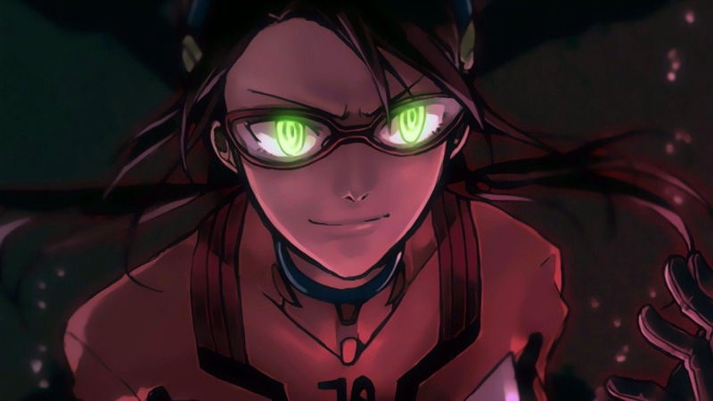 EVA真希波绝美霓虹风壁纸！1080P高清无水印