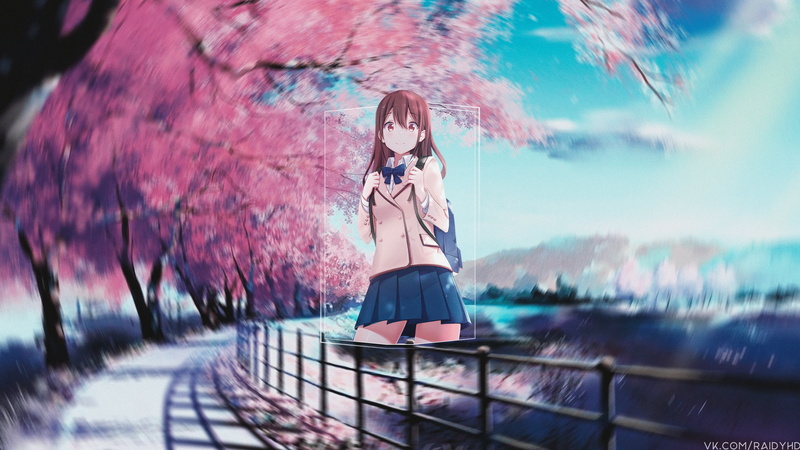 动漫少女原创角色温室主题壁纸