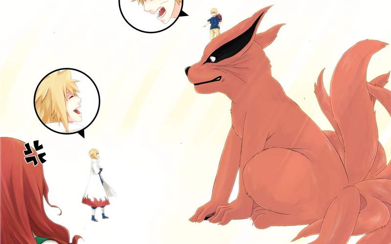 火影忍者壁纸合集 九尾鸣人夫妇鸣人全家福 还有经典角色同框壁纸