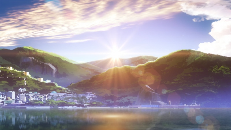 《来自风平浪静的明天》绝美动漫壁纸合集：湖景、光晕与治愈场景拉满