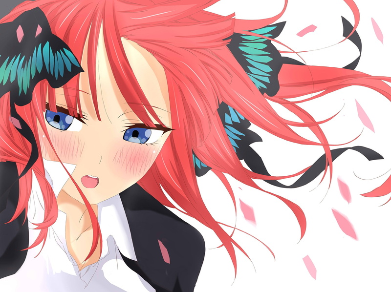 五等分的新娘 绝美中野二乃高清壁纸合集