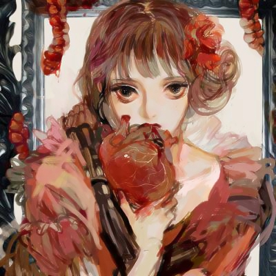 35张高清好看的二次元女生动漫头像合集