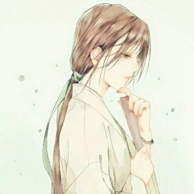 17张高清好看的女生古风动漫手绘头像