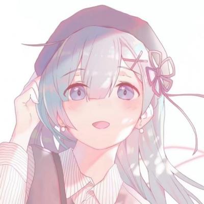 21张高清小清新动漫女生头像 适合当微信头像的气质款图包