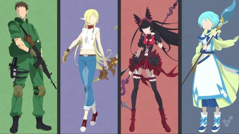 1080P极简风《GATE》角色高清壁纸合集