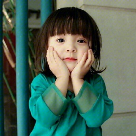 14张高清可爱小女孩萌头像 适合女生用的头像素材