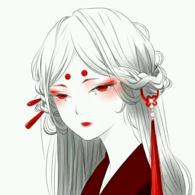 古风丧系动漫女生头像合集 28张高清素材分享