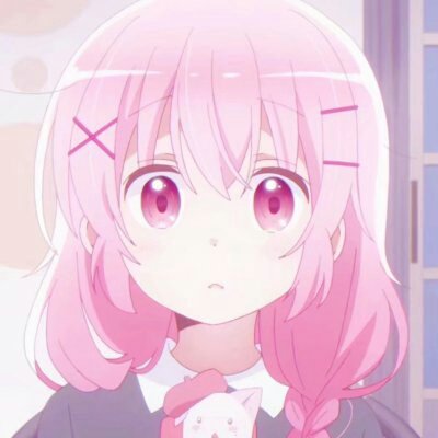 28张粉色系二次元软妹头像 高清好看的女生头像合集