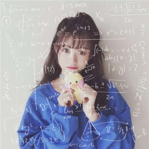 带公式的闺蜜头像来啦！40张高清QQ女生闺蜜头像合集