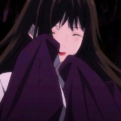 丧系黑暗风动漫女生头像 今天也是提不起劲的一天