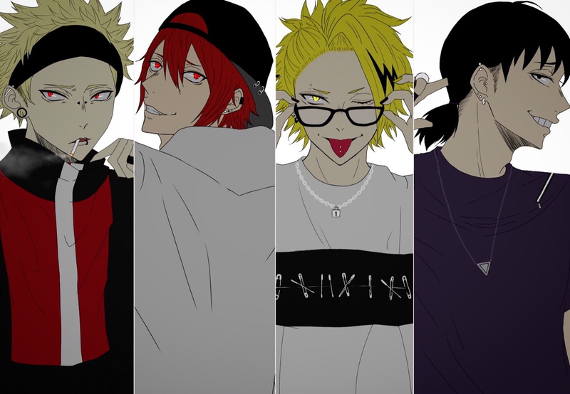 我的英雄学院壁纸合集：上鸣电气、切岛锐儿郎高清原图