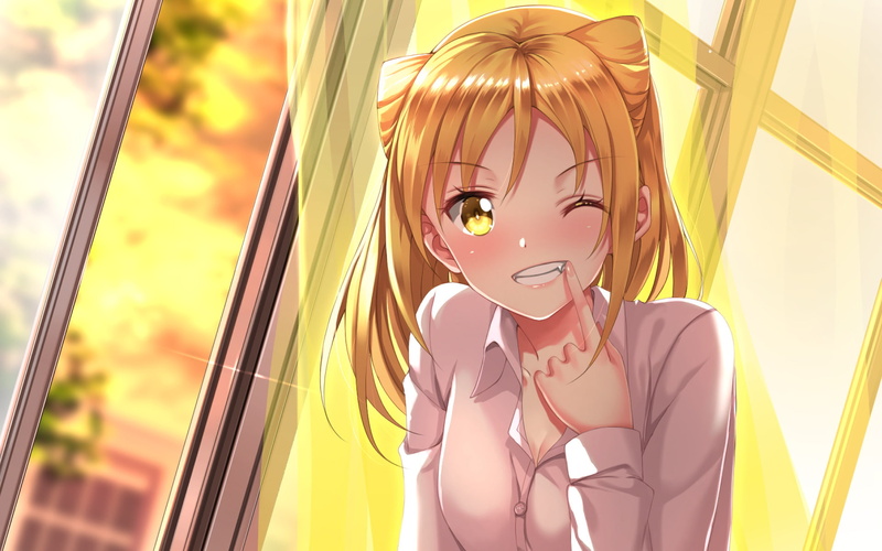 《魔物娘的同居日常》女主小光高清壁纸 1080P分辨率