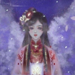 19张高清古风水墨女生QQ头像 氛围感拉满