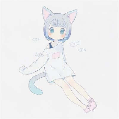 22张超萌猫耳少女动漫头像 软萌呆萌款高清图来了