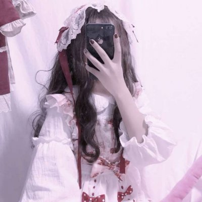 女生用手机挡脸的霸气QQ头像来啦！33张高清手机控风格头像合集