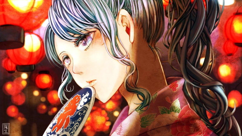 虚拟偶像机车壁纸合集