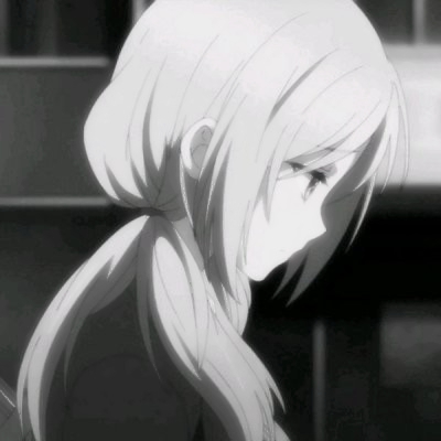 20张高清二次元黑化女生头像 氛围感拉满