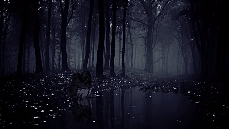 动漫男孩与彩虹山故障艺术壁纸合集