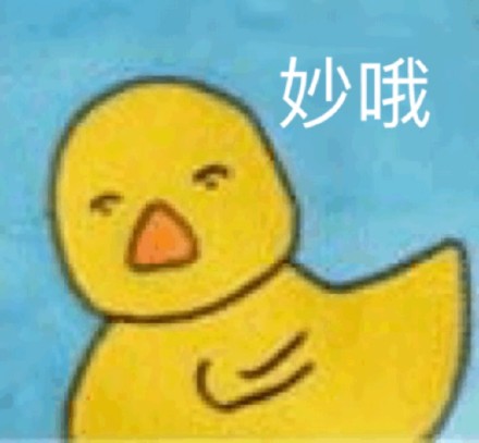 超火小黄鸭嘎嘎表情包合集