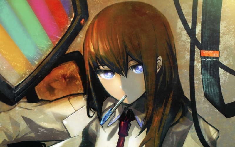 《命运石之门牧濑红莉栖手绘壁纸合集》