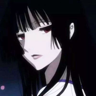 28张暗黑系病娇动漫女生头像 高清又带感
