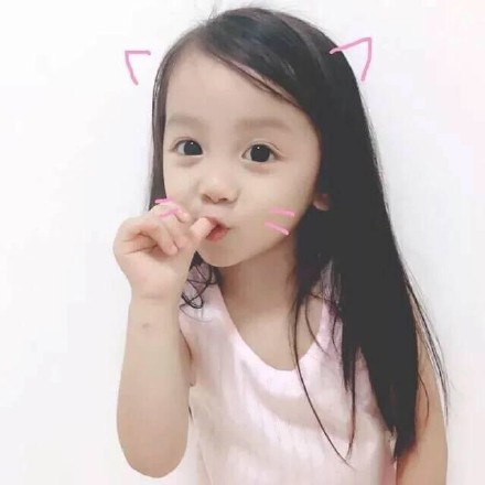 14张高清可爱小女孩萌头像 适合女生用的头像素材