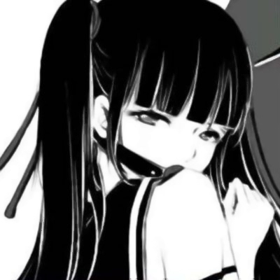 33张高清动漫暗黑高冷女生头像 氛围感拉满