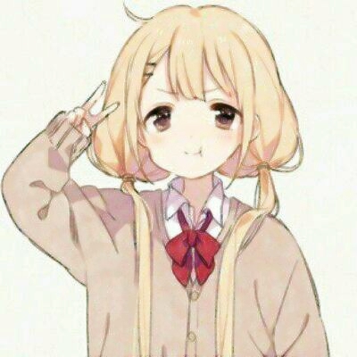 超好看的女生动漫头像 共12张