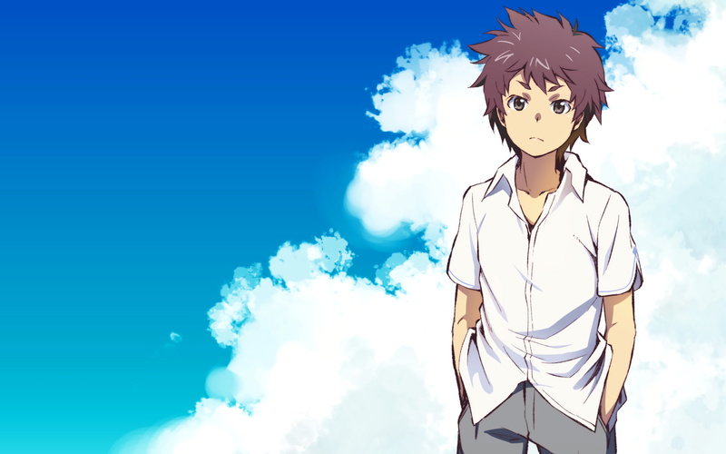 你从下往上看？还是从侧面看？升起的烟火壁纸