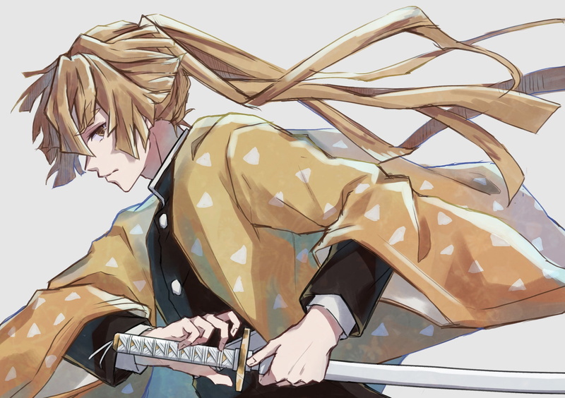 鬼灭之刃角色高清壁纸合集！我妻善逸、上弦之三猗窝座还有锖兔都有哦