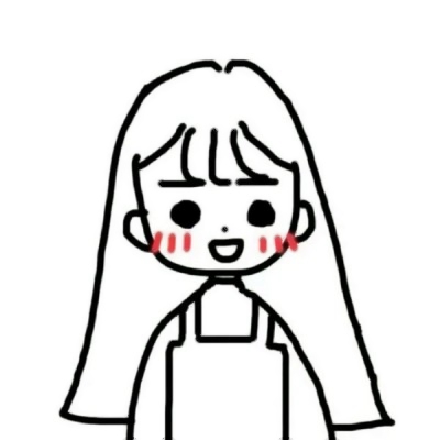 19张软萌动漫女生简笔画头像 适合当头像用