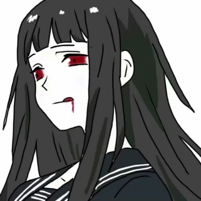 20张高清好看的丧系动漫女生头像精选