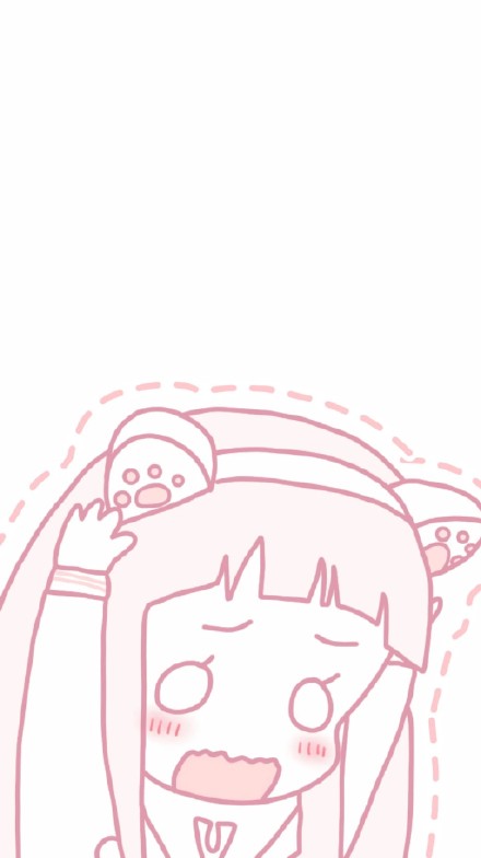 超治愈！一组软乎乎的可爱动漫风壁纸