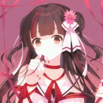 19张高清唯美女生动漫头像 好看的二次元少女头像合集