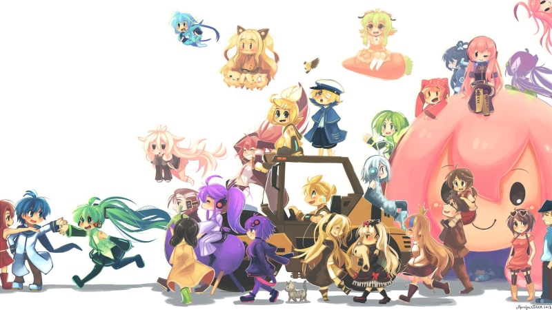 Vocaloid家族角色高清壁纸合集