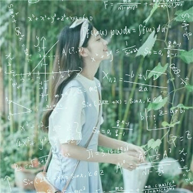 带数学公式的闺蜜背影头像！10张高清稀有款合集