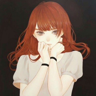 14张高清二次元伤感动漫女生头像合集