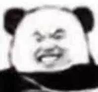 熊猫头交叉手思考表情包合集