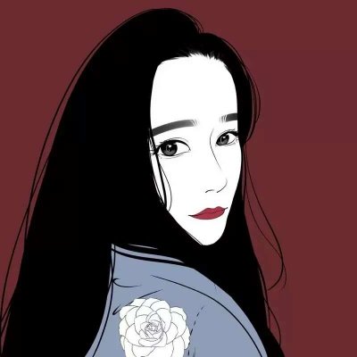 36张高清时尚气质女生卡通头像 氛围感拉满