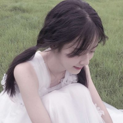 14张高清清新款！微信美女侧脸头像合集